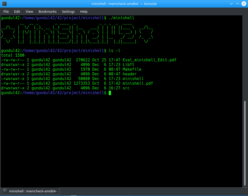 Minishell